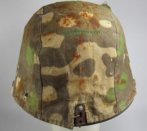 SS camo helmet cover