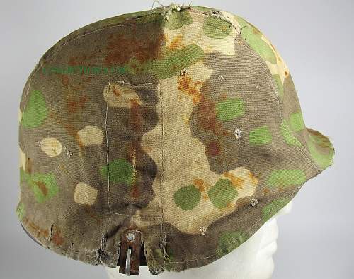 SS camo helmet cover