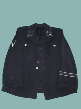 Pair of black &quot;Allgemeine SS&quot; service trousers