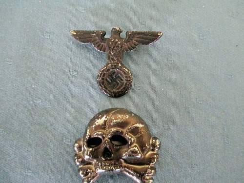 Early SS Skull and Eagle and sleeve Eagle