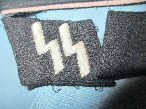 SS/PZ Shoulder Boards and Collar Tabs