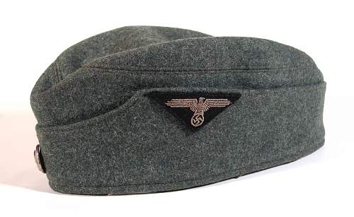 Allgemeine SS overseas cap eagle