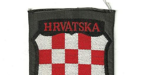 SS Croatian Bevo shield ??