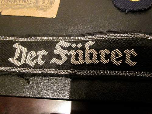 Der Fuhrer Cuff Title, Good or bad?