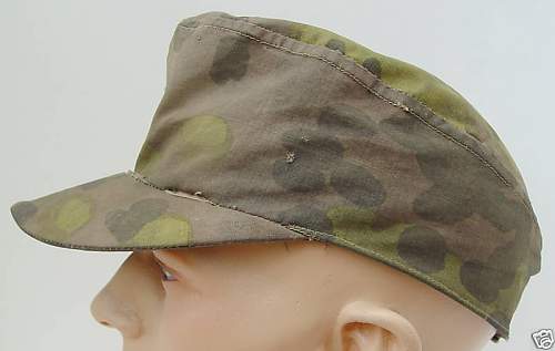 SS Camo Cap, plane tree pattern