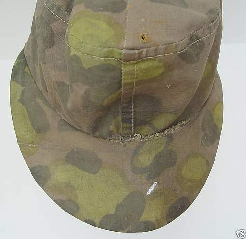 SS Camo Cap, plane tree pattern