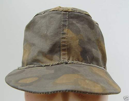 SS Camo Cap, plane tree pattern