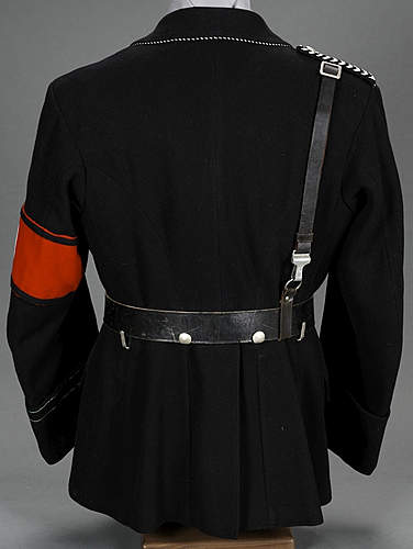 Authentic SS uniforms.