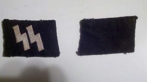 SS collar tabs