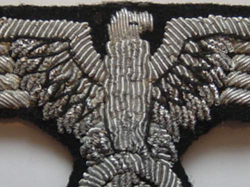 SS Officers sleeve eagle