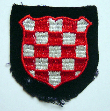 Croatian volunteers armshield