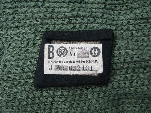 SS Nederland collar tab