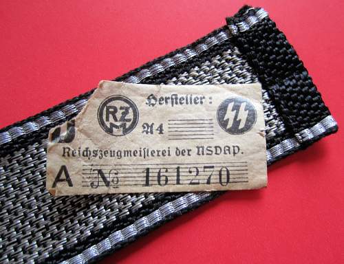 flatwire Deutschland Officer's cuff title w/ SS RZM tag &amp; Allgemeine shoulder board