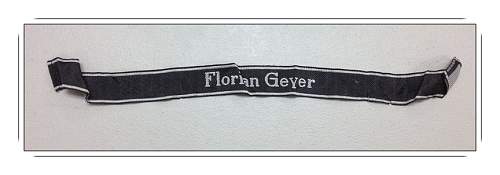 8th SS-Kavallerie-Division &quot;Florian Geyer&quot; Cufftitle