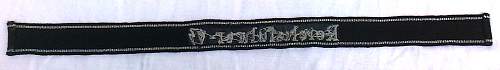 Reichsführer-SS cuff title (copy/fake/repro)?