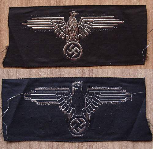 BeVo Waffen SS sleeve eagle