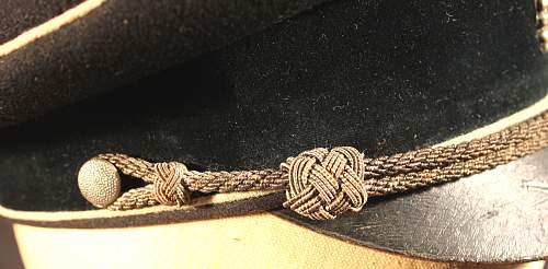 early SS officer's cap.