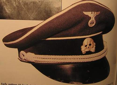 early SS officer's cap.