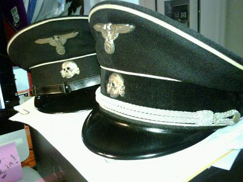 early SS officer's cap.