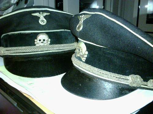 early SS officer's cap.