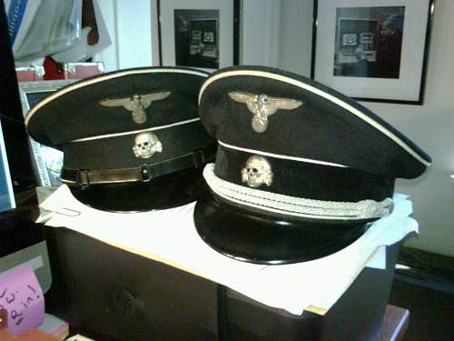 early SS officer's cap.