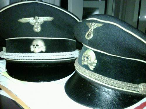 early SS officer's cap.