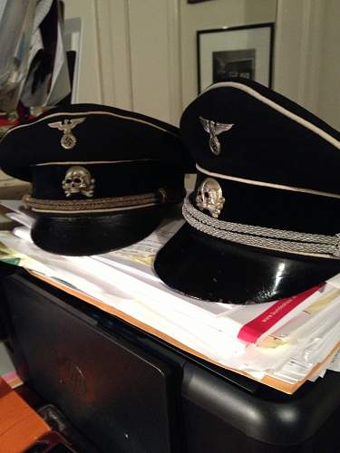 early SS officer's cap.