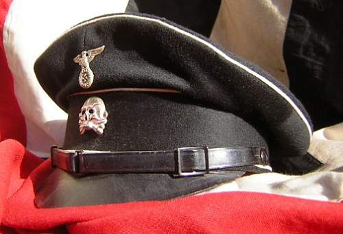 early SS officer's cap.