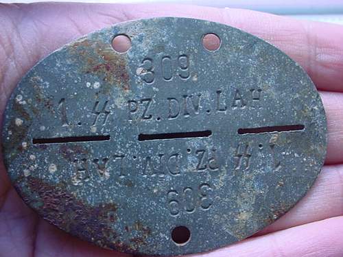 SS Dog Tag  Can Someone Translate Please?