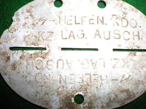 SS Dog Tag  Can Someone Translate Please?