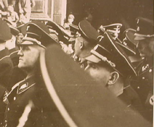 early SS officer's cap.