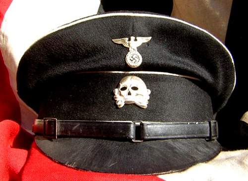 early SS officer's cap.