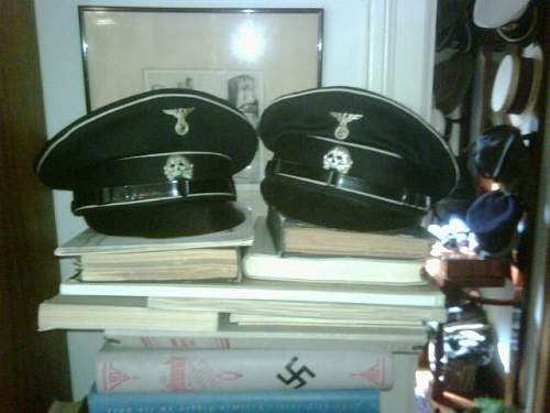 early SS officer's cap.