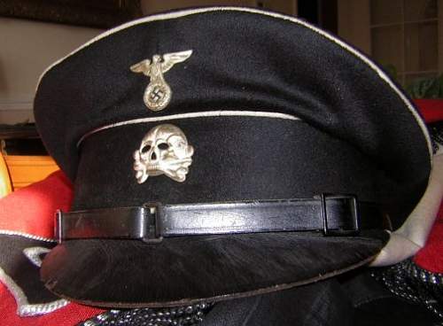 early SS officer's cap.