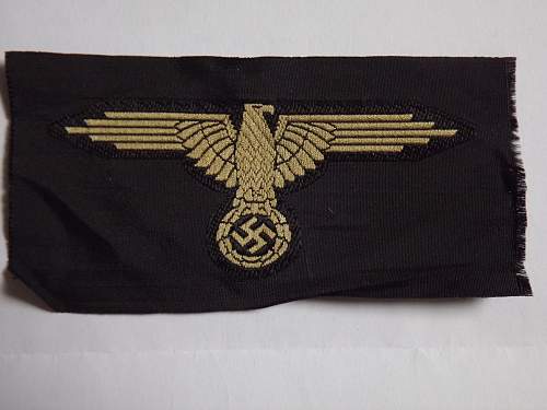 SS tropical EM/NCO sleeve eagle