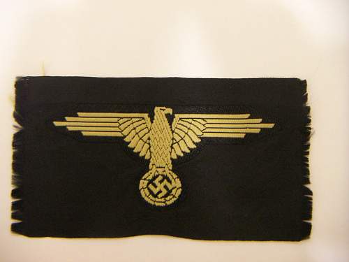 SS tropical EM/NCO sleeve eagle