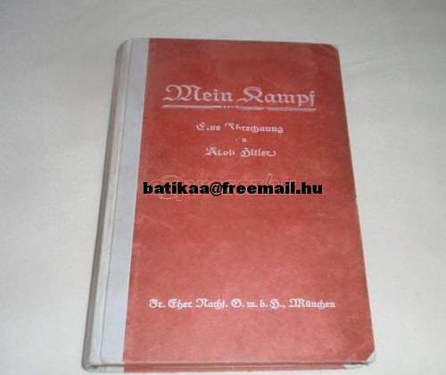 1925 Adolf Hitler Mein Kampf