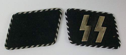 SD Raute and metal runic collar tab insignia: opinions please