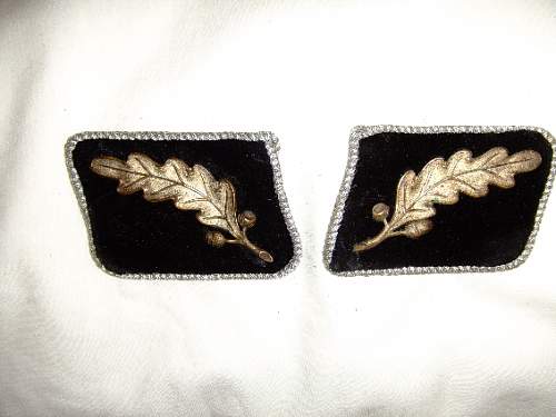 Standartenfuhrer collar tabs