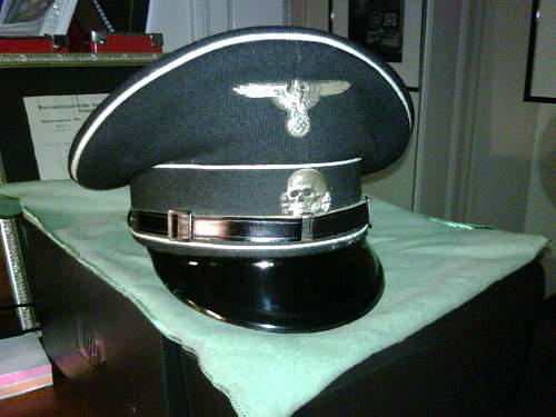 Super Important!! SS Allgemeine SS Officer's Hat Real or fake?????