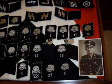 Totenkopf collar tab, real?