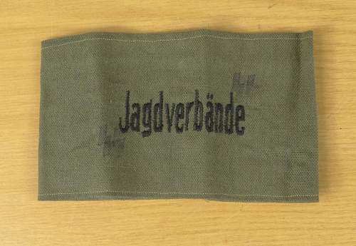 SS Jagdverbände Armband - Real or Fake