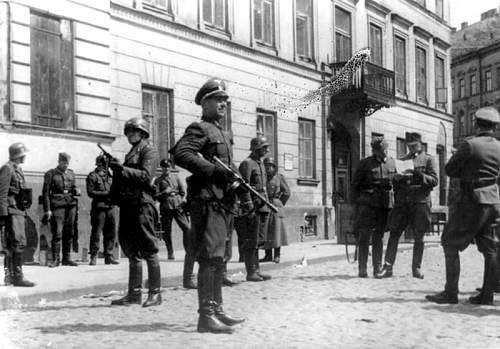 Suppression of the Warsaw Ghetto Uprising 1943