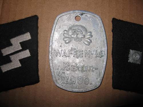 What is it?  Waffen SS Berlin 1939 w/ totenkopf