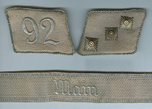 Delich treasures  part two, cuff titles and uniforms of singular, remarkable quality.