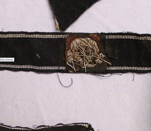 SS Totenkopf cuff title! Original or Fake