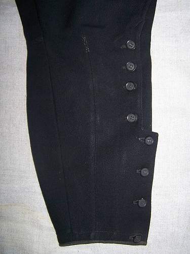 Black SS breeches- some