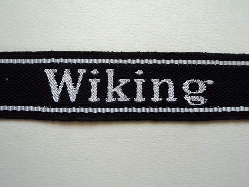 SS EM Cufftitle 5th SS Panzer Division “Wiking”