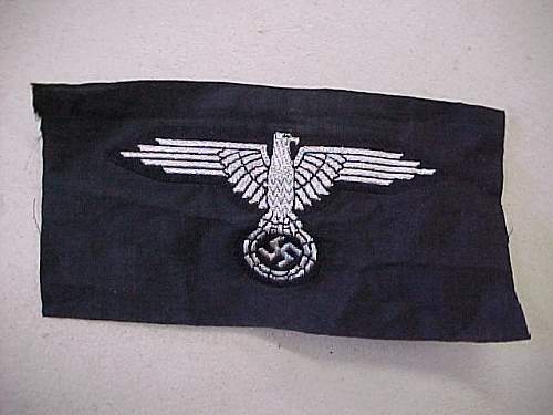 SS Officer's Cap Eagle
