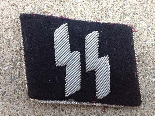 SS Officers Runic Collar Tabs